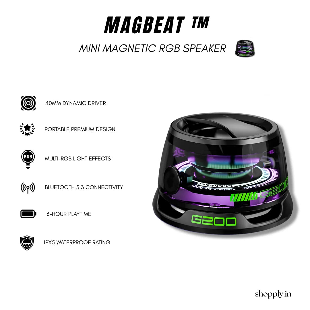 MagBeat™ Magnetic Speaker