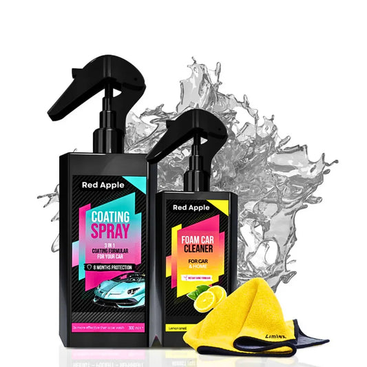 Coating Spray & Foam Car Cleaner (Combo)