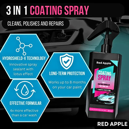 Coating Spray & Foam Car Cleaner (Combo)