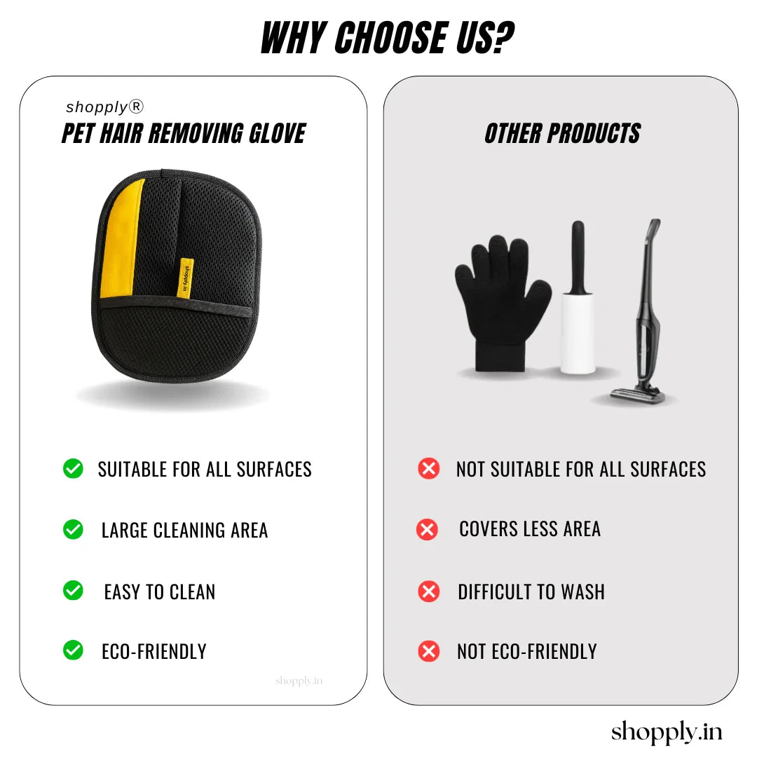 shopply® Pet Hair Removing Glove
